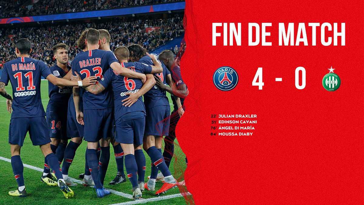 Ligue 1: Psg a valanga sul Saint-Etienne, quinto successo di fila per Tuchel article-post