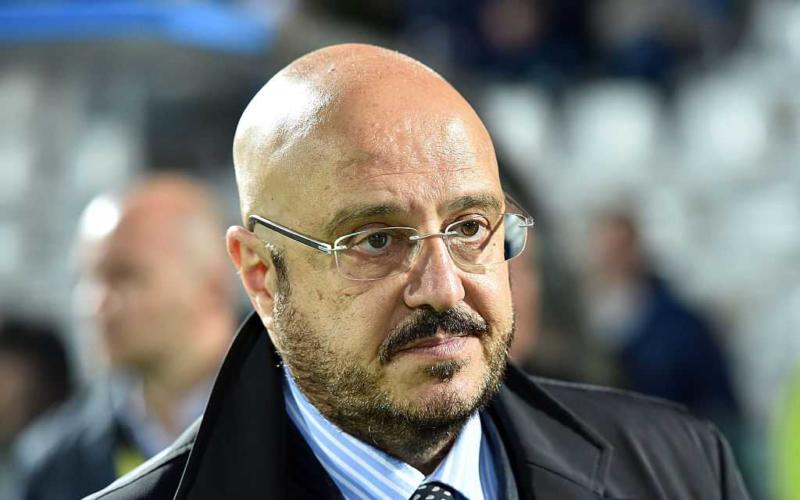 CESENA, ITALY - APRIL 29: Pierpaolo Marino General Manager of Atalanta before the Serie A match between AC Cesena and Atalanta BC at Dino Manuzzi Stadium on April 29, 2015 in Cesena, Italy. (Photo by Giuseppe Bellini/Getty Images)