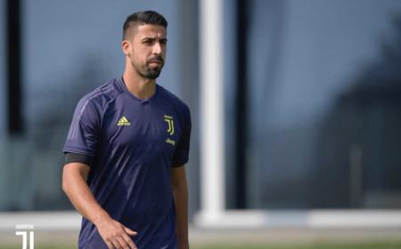 Khedira training Juventus Twitter