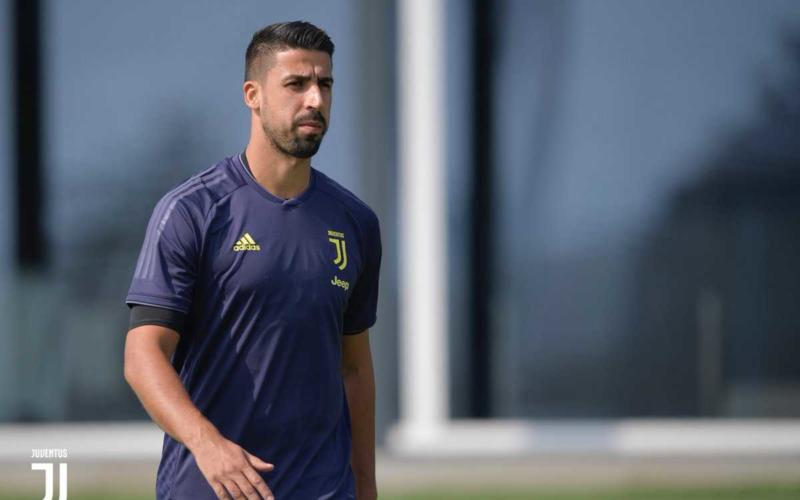 Khedira training Juventus Twitter