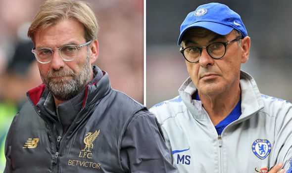 Klopp + Sarri express.co.uk