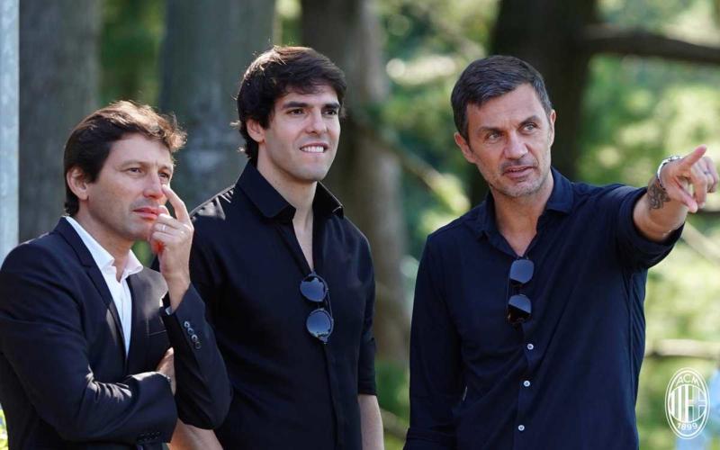 Leonardo + Kaka + Maldini Twitter Milan