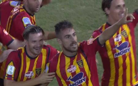 Mancosu esultanza Foto screenshot DAZN