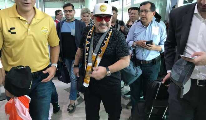 Maradona Foto Twitter Olé