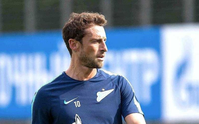 Marchisio training Zenit Twitter personale
