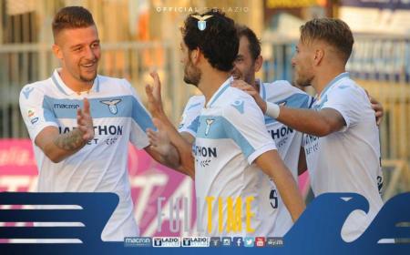 Parolo vs Empoli Foto Lazio Twitter