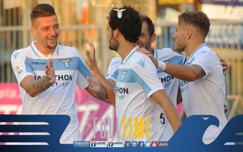 Parolo vs Empoli Foto Lazio Twitter