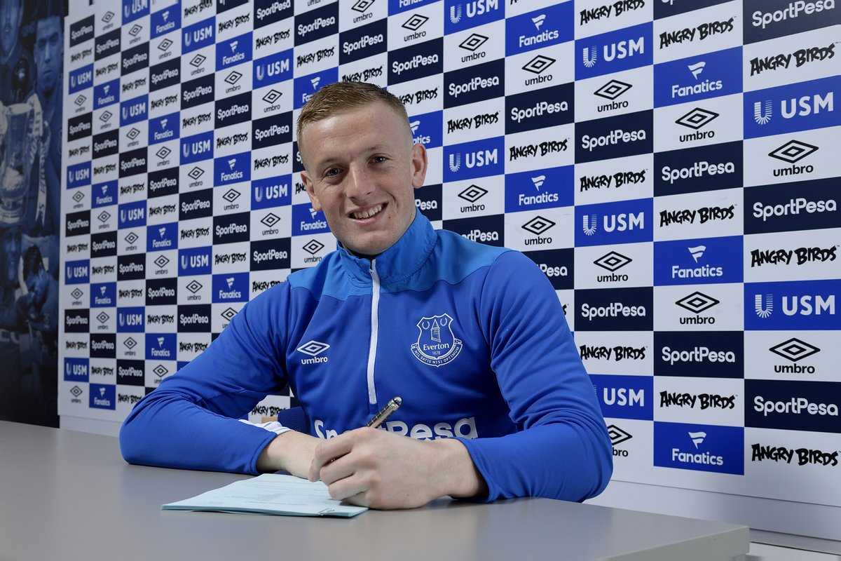 pickford everton