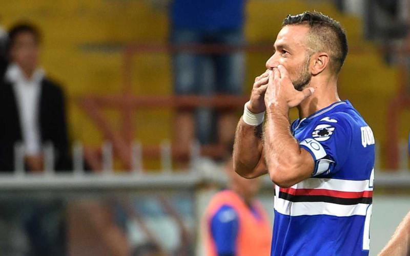 Quagliarella Twitter uff Samp