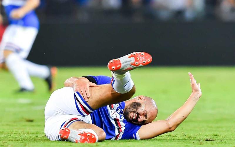 Saponara infortunio Samp Twitter