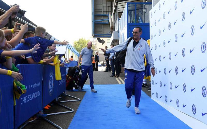 Sarri tifosi Chelsea Twitter