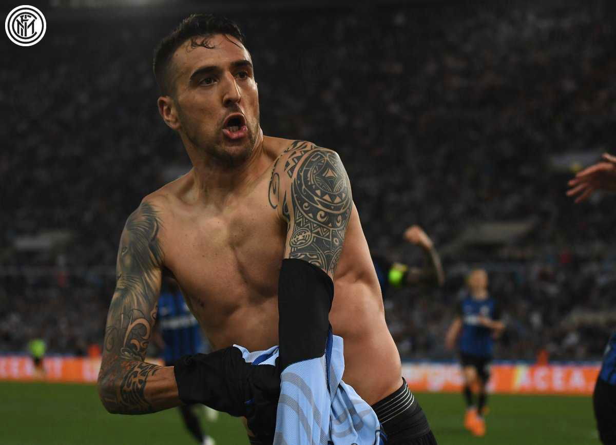 Inter, l’uomo Champions Vecino: “È sempre bello fare gol, ora sfruttiamo l’entusiasmo con la Samp” article-post