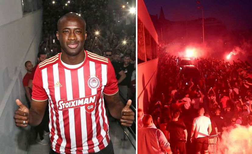 Yaya Touré riparte dall’Olympiacos: l’accoglienza dei tifosi è da brividi. Le foto preview