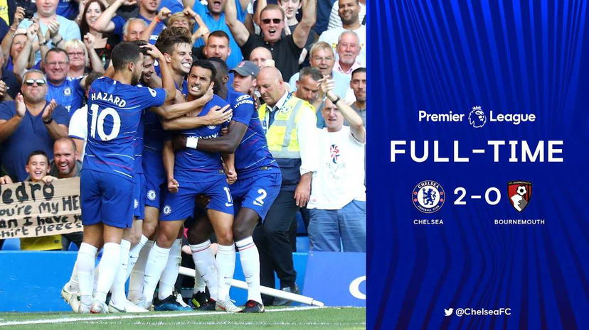 Poker Chelsea, Sarri raggiunge Klopp in vetta liquidando 2-0 il Bournemouth preview