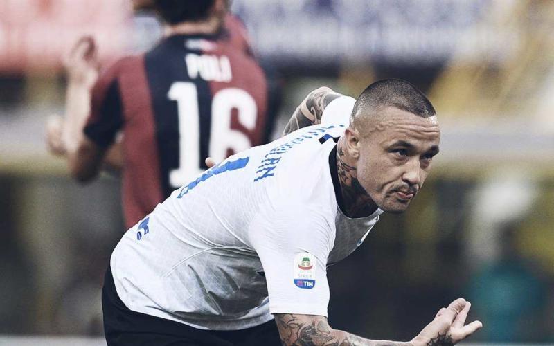 Nainggolan gol vs Bologna inter twitter