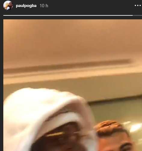 pogba screenshot instagram