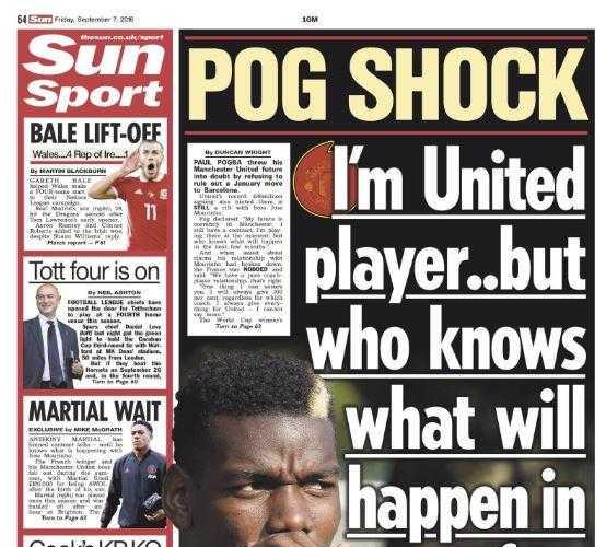 sun prima pagina