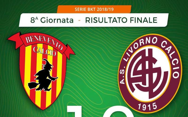Benevento Livorno 1-0
