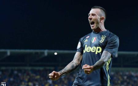 Bernardeschi esultanza vs Frosinone Foto Juventus Twitter
