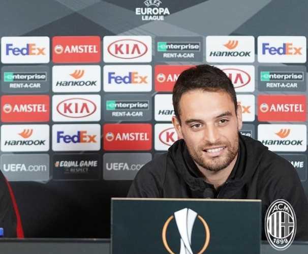 Bonaventura conferenza Europa League Milan Twitter