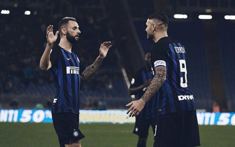 Brozovic + Icardi Twitter inter