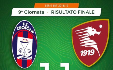 Crotone Salernitana 1-1