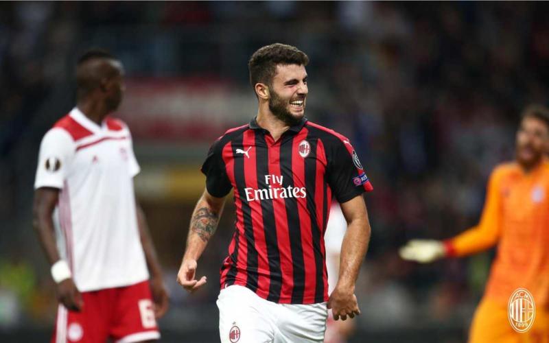 Cutrone Twitter uff Milan