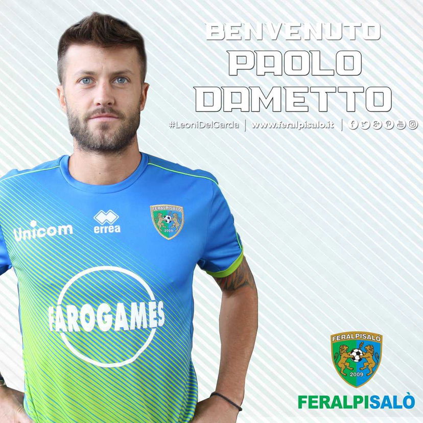 Ufficiale: Feralpisalò, arriva il difensore Dametto preview