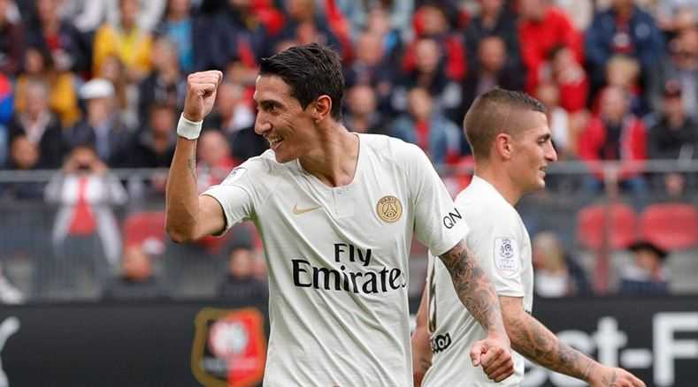 Di Maria Twitter uff Psg