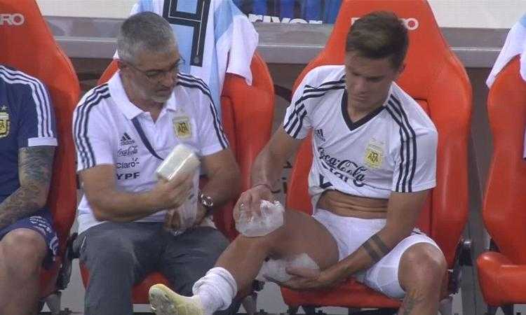 Dybala, problema al ginocchio durante Brasile-Argentina preview