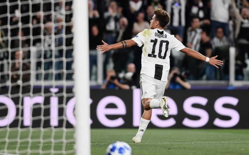 Dybala Twitter uff Champions