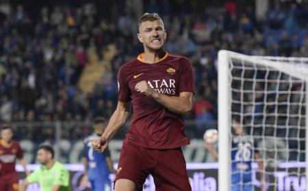 Dzeko Twitter uff Roma