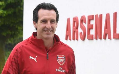Emery Arsenal training Foto Daily Mirror