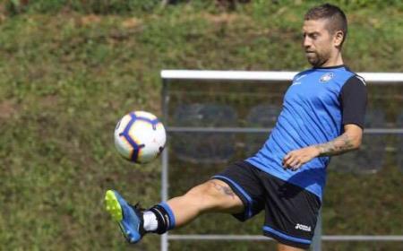 Gomez training Atalanta Twitter