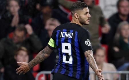 Icardi vs PSV Champions Twitter