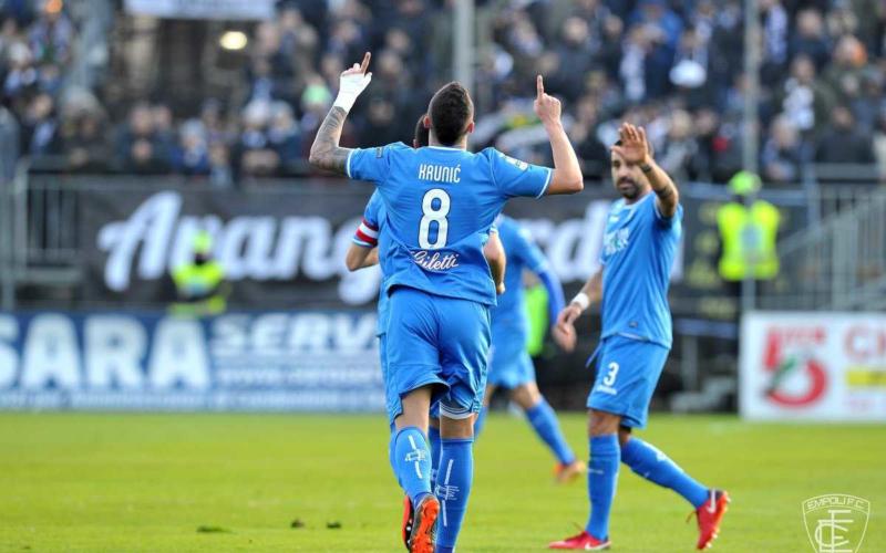 Krunic esultanza Empoli sito ufficiale