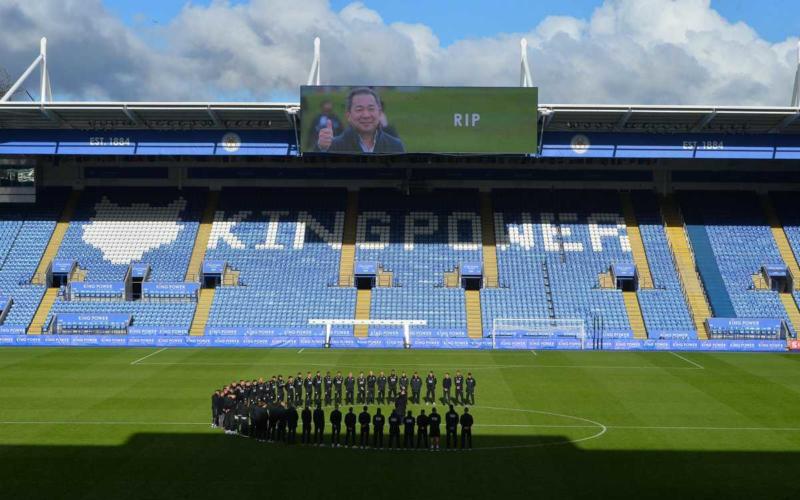Leicester squadra ricorda presidente Twitter
