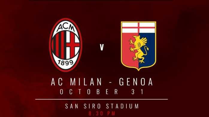 Milan Genoa logo match