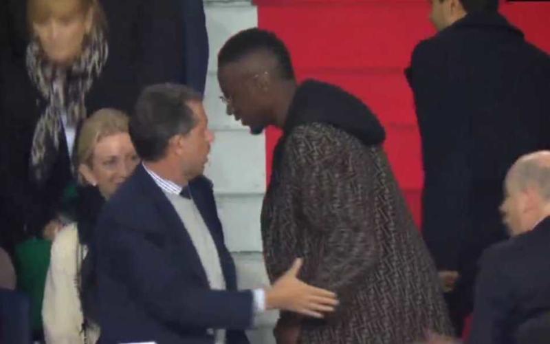 Paratici e Matuidi in Psg Lione Foto ACB Twitter