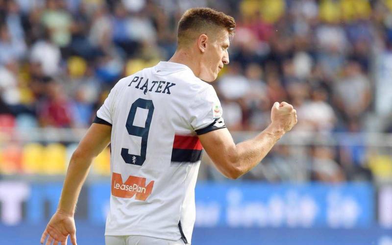 Piatek gol vs Frosinone Foto Genoa Twitter