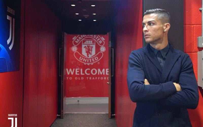 Ronaldo Old Trafford Foto Juventus Twitter