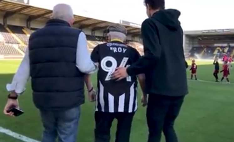 Notts County, il sogno di Nonno Roy diventa realtà: gol su rigore a 94 anni preview