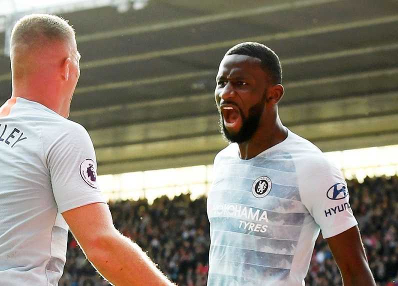Rudiger come Suarez con Chiellini: lieve morso a Pogba preview