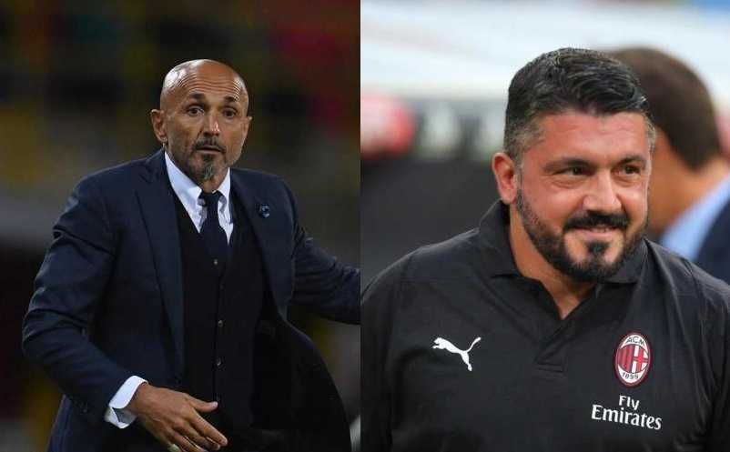 Gattuso sfida Spalletti: il derby in panchina tra conferme e voglia di rivalsa preview