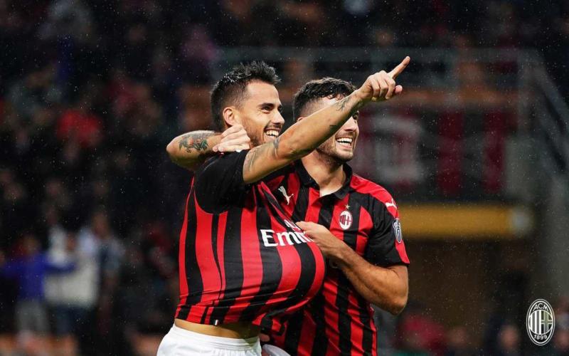 Suso Twitter uff Milan