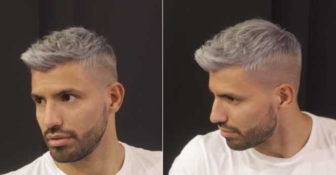 Aguero nuovo look Twitter personale