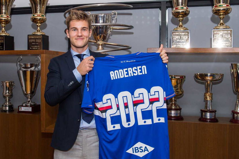 Ufficiale: Samp, rinnovo fino al 2022 per Andersen. Il comunicato preview