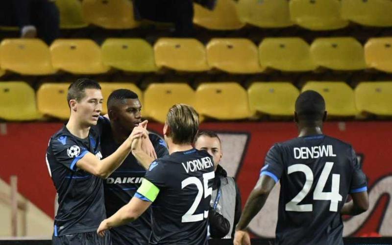 Brugge vs Monaco Foto Brugge Twitter