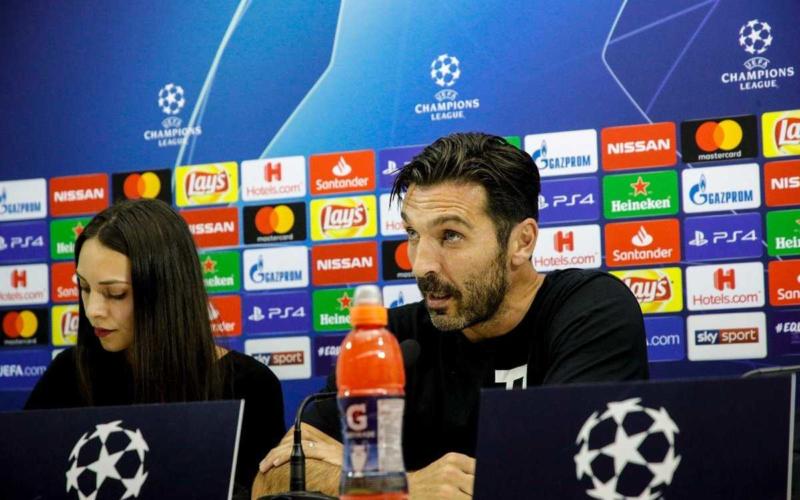 Buffon conferenza Champions Psg Twitter