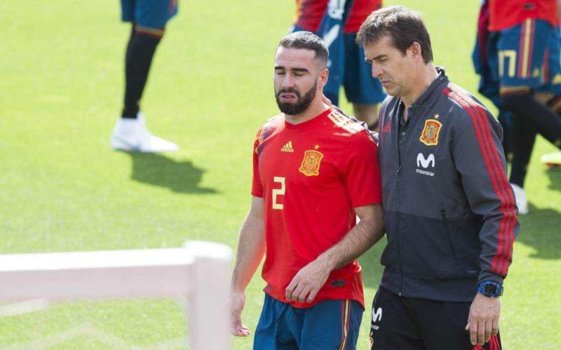 Carvajal e Lopetegui Foto Bles Noticias